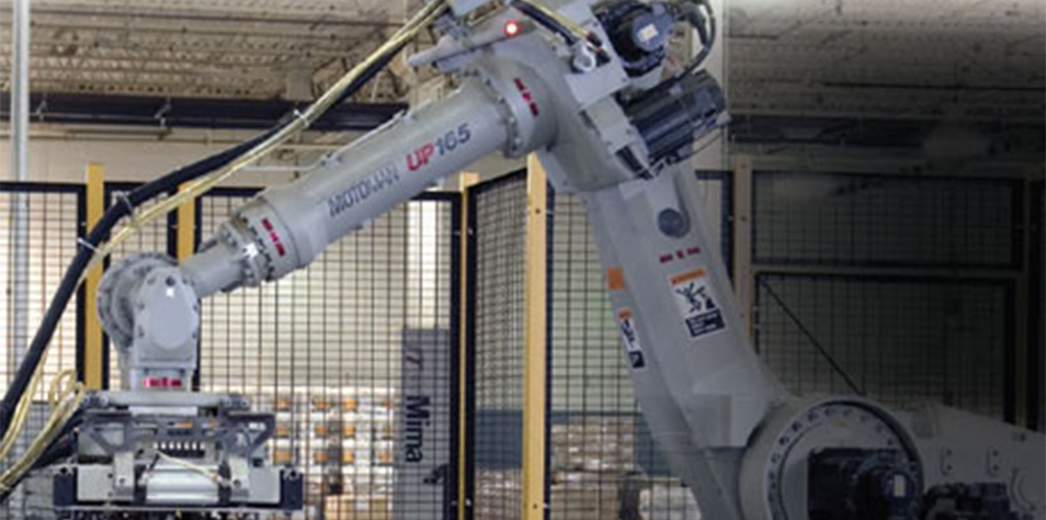 Motoman UP165 robotic arm